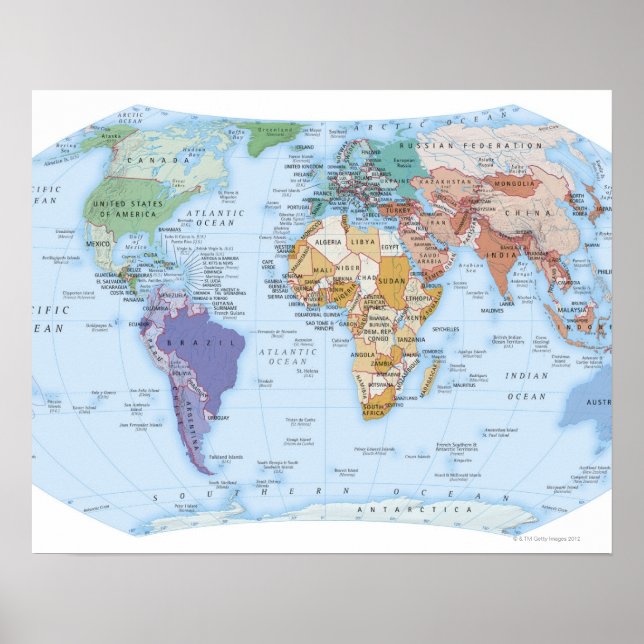 Illustrated Map 4 Poster (Front)