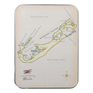 Illustrated map of Bermuda Jigsaw Puzzle