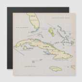 Illustrated map of Cuba (Front/Back)
