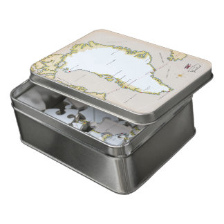 Illustrated map of Greenland Jigsaw Puzzle