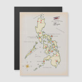 Illustrated map of Luzon Philippines map (Front/Back)