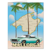 Illustrated map of Mallorca (Front)