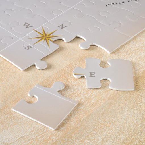 Illustrated map of Sri Lanka Jigsaw Puzzle Zazzle