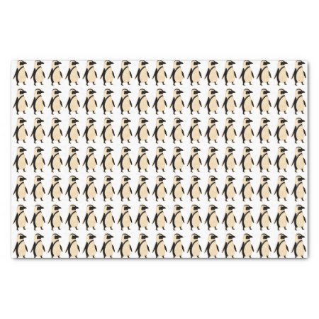 Illustrated Penguin Pattern Tissue Paper