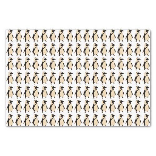 Illustrated Penguin Pattern Tissue Paper