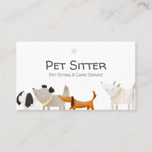 Illustrated Pet Business Card