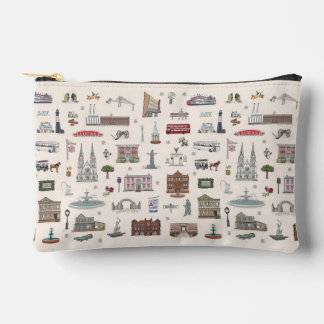 Illustrated Savannah Keepsake Travel Pouch