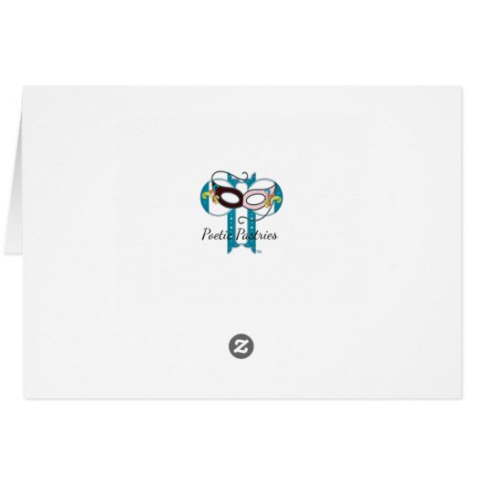 Illustrated Sepia Rhino Happy Birthday Card (Back Horizontal)