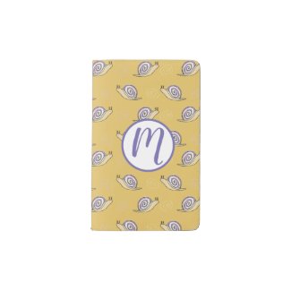 Illustrated Snails and Swirls Pattern
