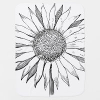 Illustrated Sunflower