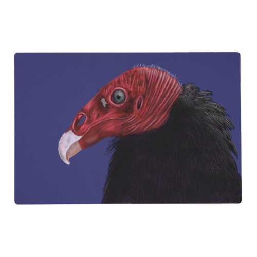 Illustrated Turkey Vulture Placemat