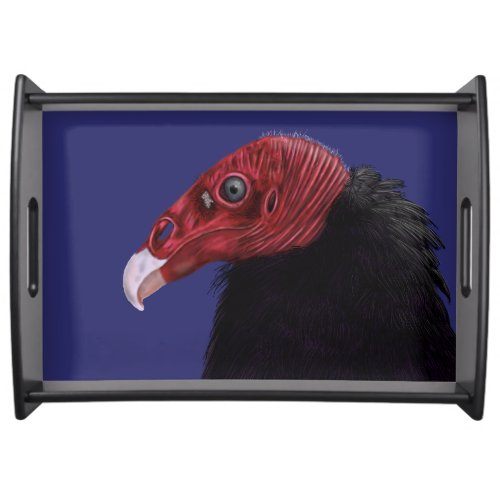 Illustrated Turkey Vulture Serving Tray