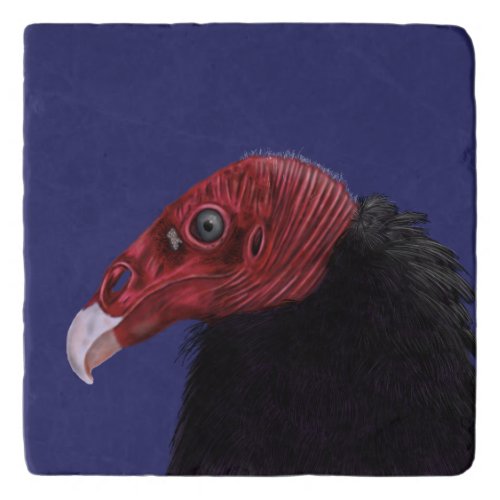 Illustrated Turkey Vulture Trivet