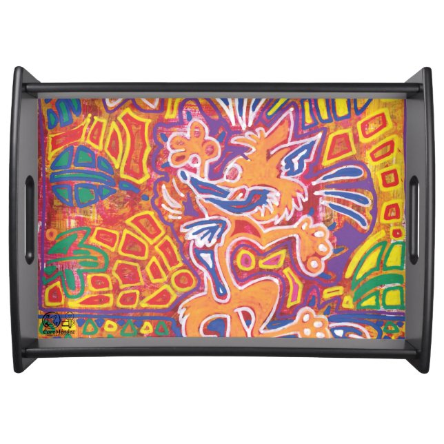 Illustration by Mola2 Serving Tray (Front)