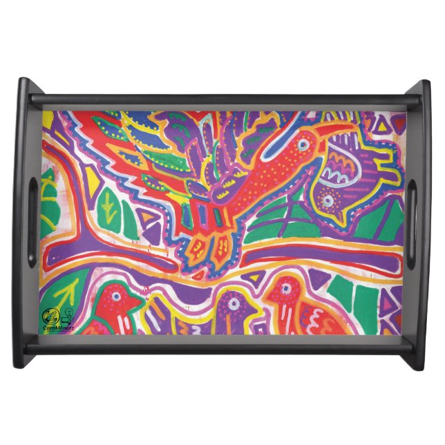 Illustration by Mola3 Serving Tray (Front)