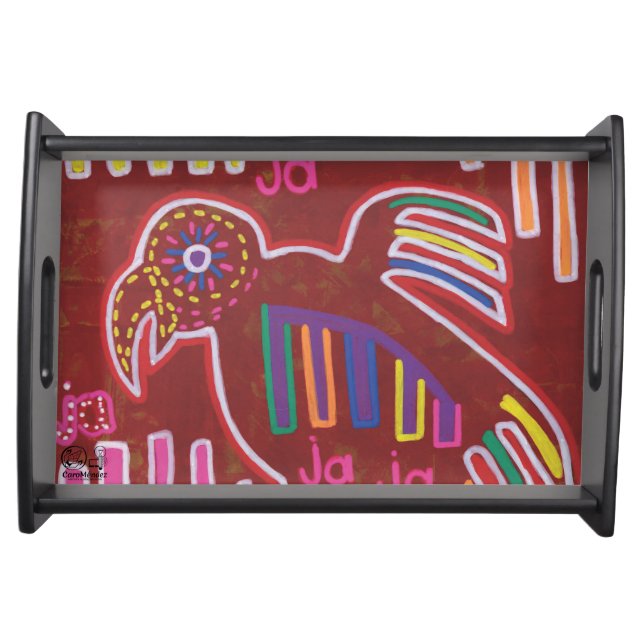Illustration by Mola4 Serving Tray (Front)