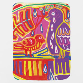 Illustration by Mola5 Baby Blanket