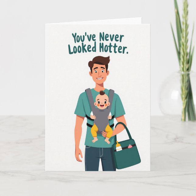 Illustration Fathers Day Card (Front)