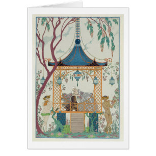 Illustration for 'Fetes Galantes' by Paul Verlaine