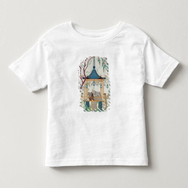 Illustration for 'Fetes Galantes' by Paul Verlaine Toddler T-shirt (Front)