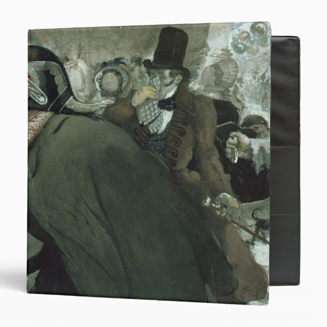 Illustration for The Nose by Nikolai Gogol Binder (Front/Inside)