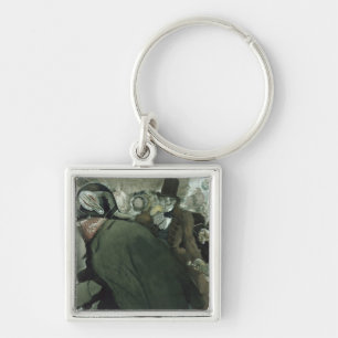 Illustration for The Nose by Nikolai Gogol Keychain
