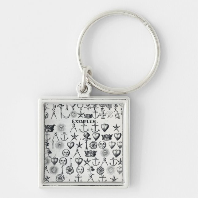 Illustration from Book 9 Keychain (Front)