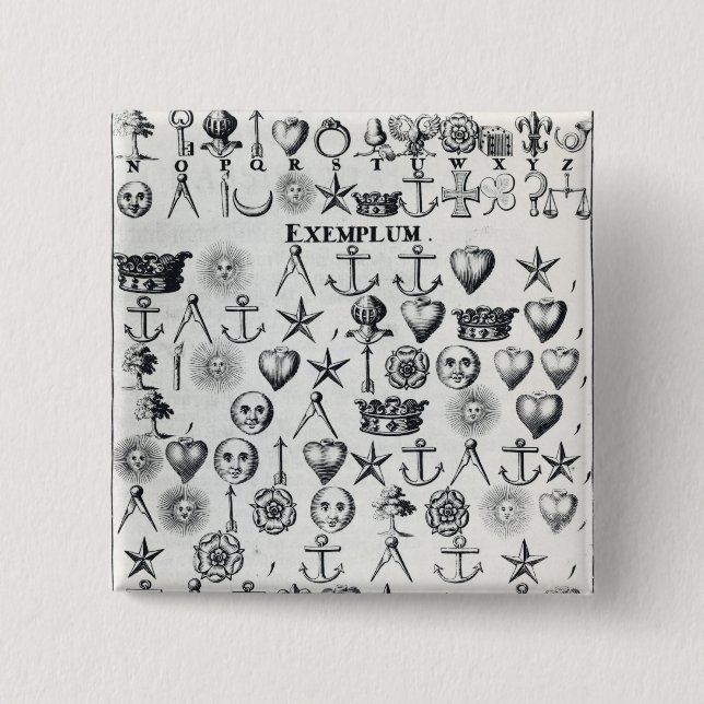 Illustration from Book 9 Pinback Button (Front)