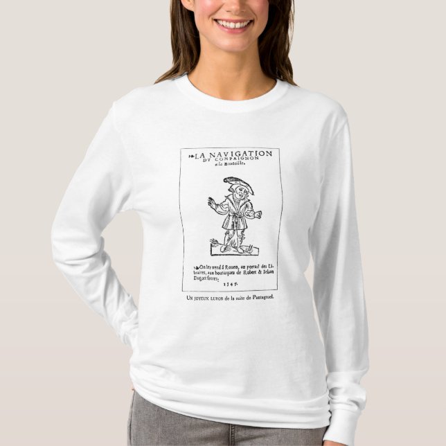 Illustration from 'Pantagruel' T-Shirt (Front)