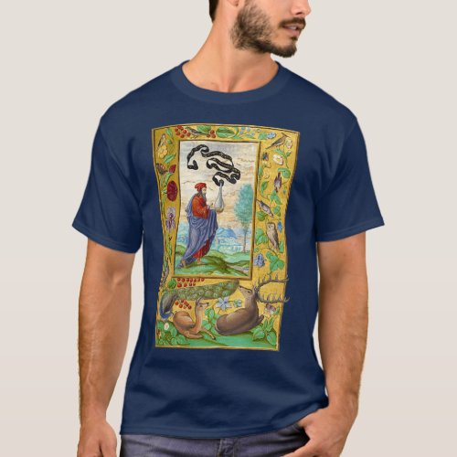 Illustration from Splendor Solis an alchemical tre T_Shirt