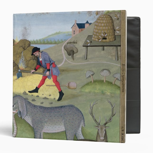 Illustration from the 'Book of Simple Binder (Front/Inside)