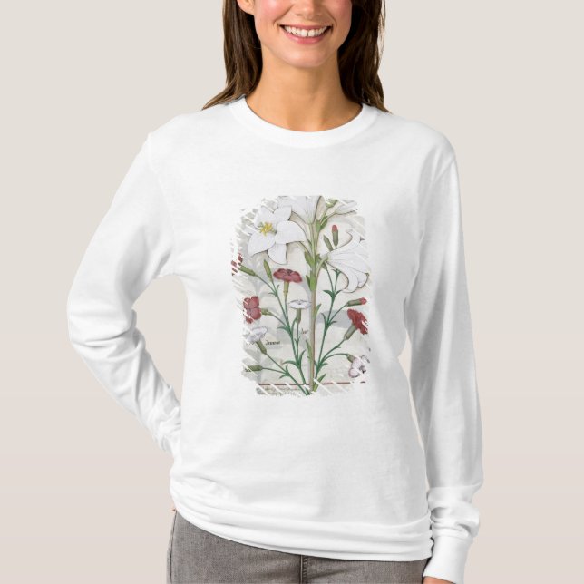 Illustration from the 'Book of Simple T-Shirt (Front)