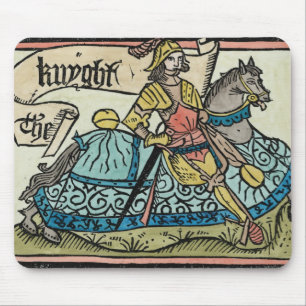 Illustration from 'The Canterbury Tales' Mouse Pad