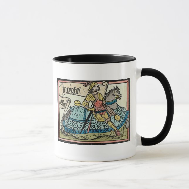 Illustration from 'The Canterbury Tales' Mug (Right)