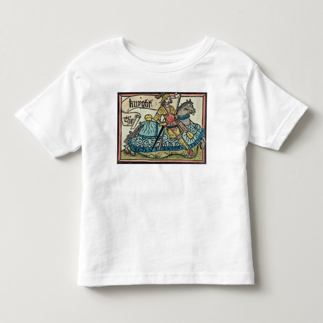 Illustration from 'The Canterbury Tales' Toddler T-shirt (Front)