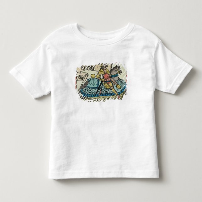 Illustration from 'The Canterbury Tales' Toddler T-shirt (Front)