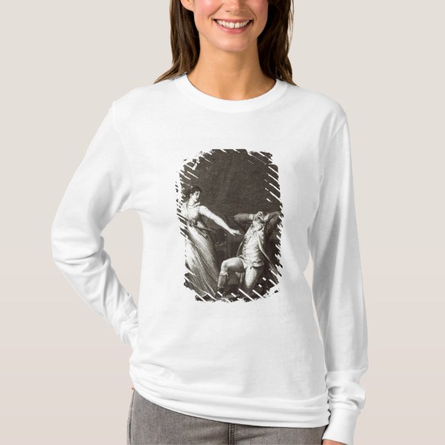 Illustration from 'The Sorrows of Werther' T-Shirt (Front)