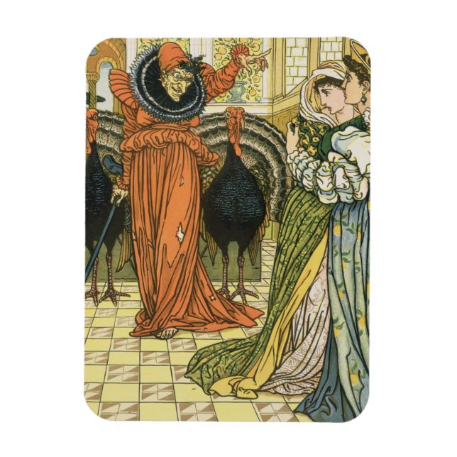 Illustration from The Yellow Dwarf, first edition Magnet (Vertical)