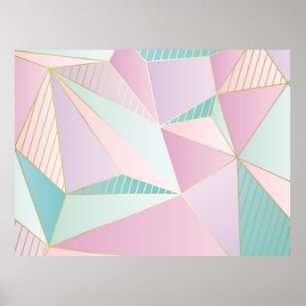 (illustration) gold line background, abstract arti poster