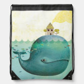 Ocean in Gacha Life Drawstring Bag for Sale by Minisheldon