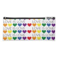 Illustration LGBT love is love Pencil Case