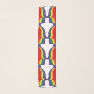 Illustration LGBT love is love pride Scarf