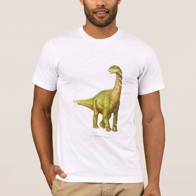 Illustration of a Camarasaurus T-Shirt (Front)