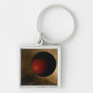 Illustration of a hot Jupiter called HD 149026b Keychain