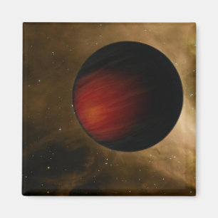 Illustration of a hot Jupiter called HD 149026b Magnet