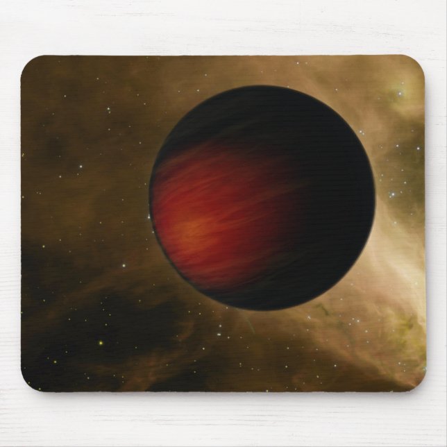 Illustration of a hot Jupiter called HD 149026b Mouse Pad (Front)
