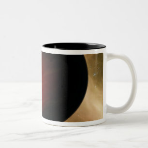 Illustration of a hot Jupiter called HD 149026b Two-Tone Coffee Mug