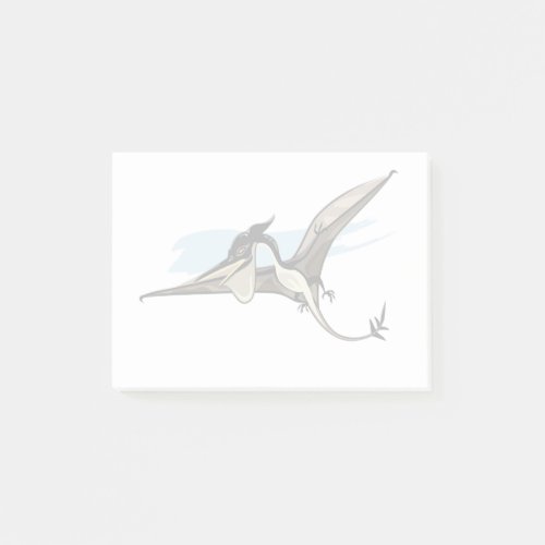 Illustration Of A Pteranodon Dinosaur Post_it Notes