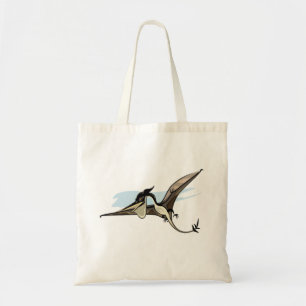 Illustration Of A Pteranodon Dinosaur. Tote Bag
