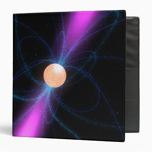 Illustration of a pulsar 2 binder (Front/Inside)